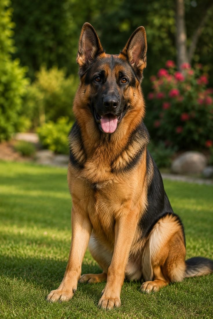 German Shepherd dog
